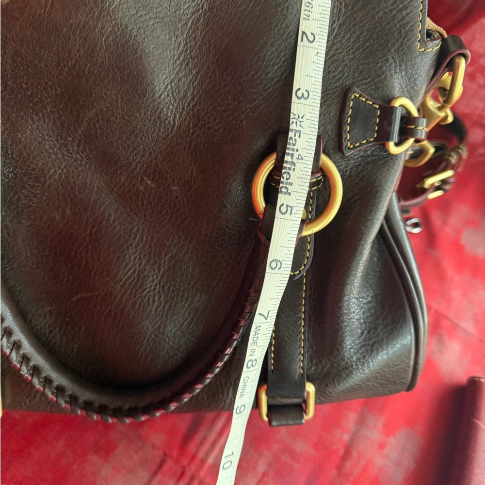 Dooney & Bourke Florentine Medium-Chestnut and wallet - Picture 15 of 16